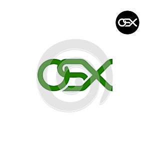 Letter OSX Monogram Logo Design photo