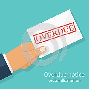 Letter Overdue Notice