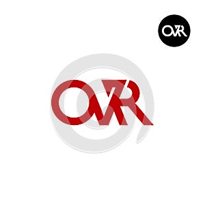 Letter OVR Monogram Logo Design
