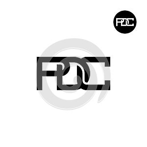 Letter PDC Monogram Logo Design