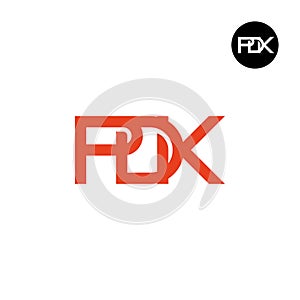 Letter PDK Monogram Logo Design