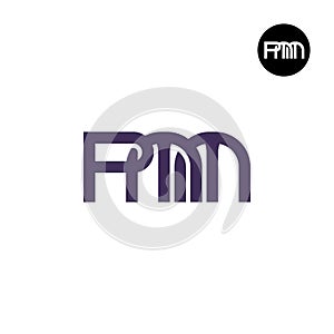 Letter PMM Monogram Logo Design