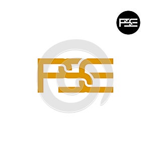 Letter PSE Monogram Logo Design