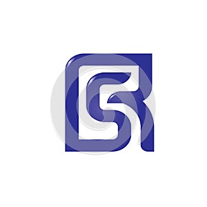 Letter R and S , RS, SR,letter S, letter R logo