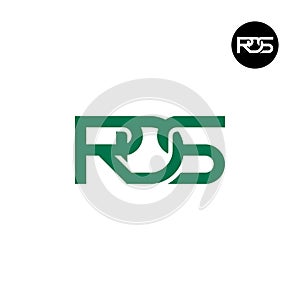 Letter RDS Monogram Logo Design photo