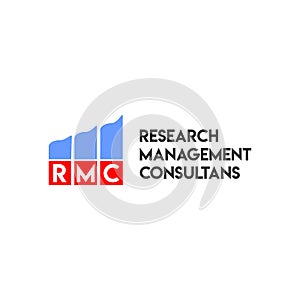 Letter RMC Alphabetic Logo Design Template, Research Management Consultans Logo Concept