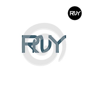 Letter RNY Monogram Logo Design