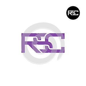 Letter RSC Monogram Logo Design