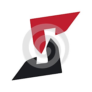 Letter S Alphabet font logo vector design