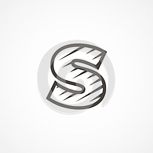 Letter S logo icon design template elements