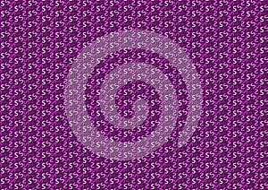 Letter s pattern in different colored purple shades for wallpaper