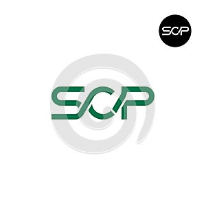 Letter SCP Monogram Logo Design