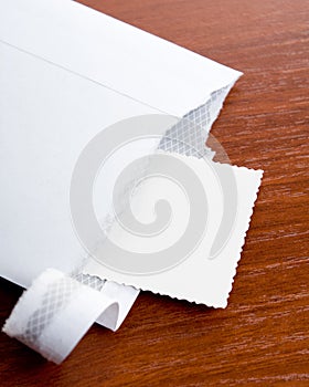 Letter sending opened