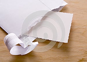 Letter sending opened