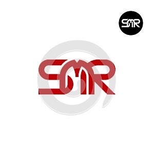 Letter SMR Monogram Logo Design photo