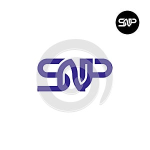 Letter SNP Monogram Logo Design