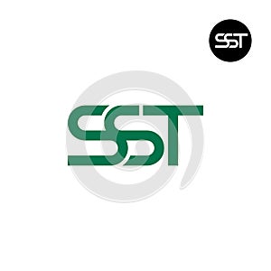 Letter SST Monogram Logo Design