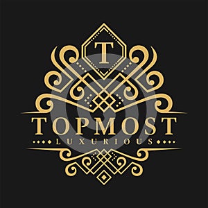 Letter T Logo - Classic Luxurious Style Logo Template