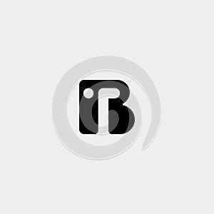 Letter TB BT T B Logo Design Simple Vector