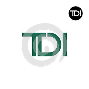 Letter TDI Monogram Logo Design