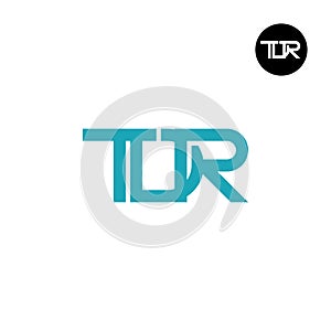 Letter TDR Monogram Logo Design