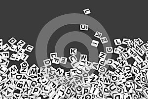 Letter tile background