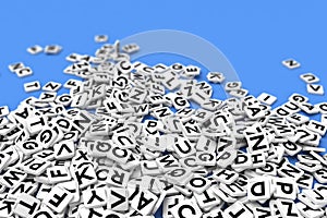 Letter tile background