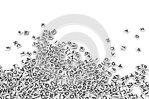 Letter tile background