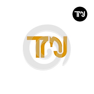 Letter TMJ Monogram Logo Design