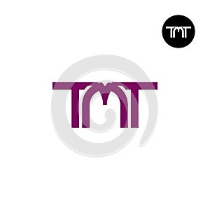 Letter TMT Monogram Logo Design