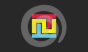 Letter TNT Logo Design