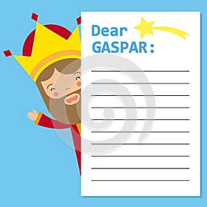 Letter to King Gaspar