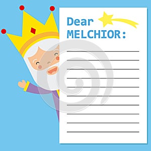 Letter to King Melchior