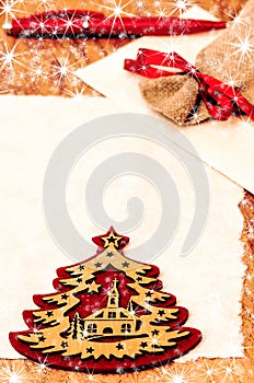 Letter to Santa Claus, Christmas and New Year decoration