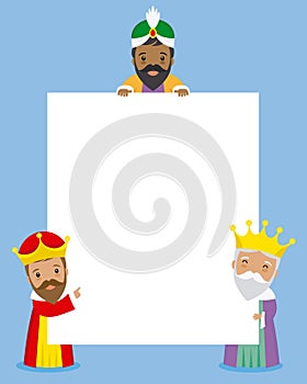 Letter to the three kings of orient