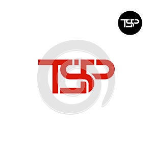 Letter TSP Monogram Logo Design