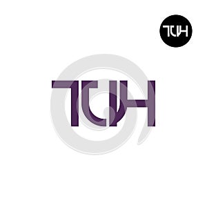 Letter TUH Monogram Logo Design