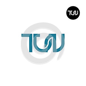 Letter TUN Monogram Logo Design