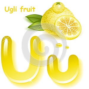 Letter U