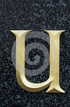 Letter U