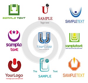 Letter U Logo photo