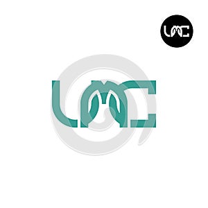 Letter UMC Monogram Logo Design