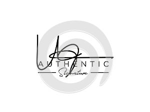 Letter UO Signature Logo Template Vector