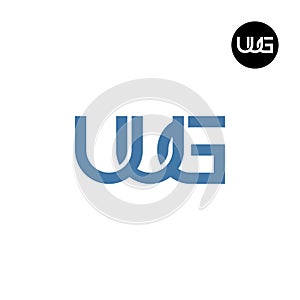 Letter UUG Monogram Logo Design