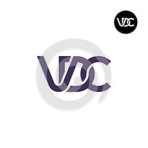 Letter VDC Monogram Logo Design