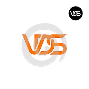 Letter VDS Monogram Logo Design photo