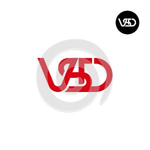 Letter VSD Monogram Logo Design