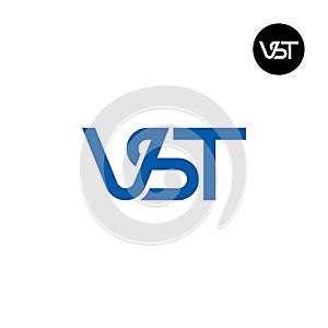 Letter VST Monogram Logo Design