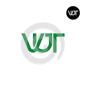 Letter VUT Monogram Logo Design