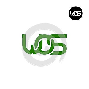 Letter WOS Monogram Logo Design